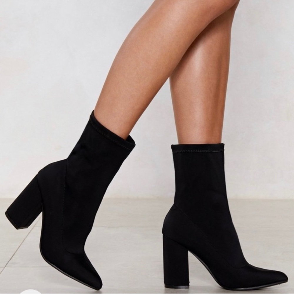Nasty gal sock booties